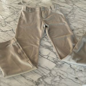 Pro Mark youth baseball pants. Size large. Adjustable length.